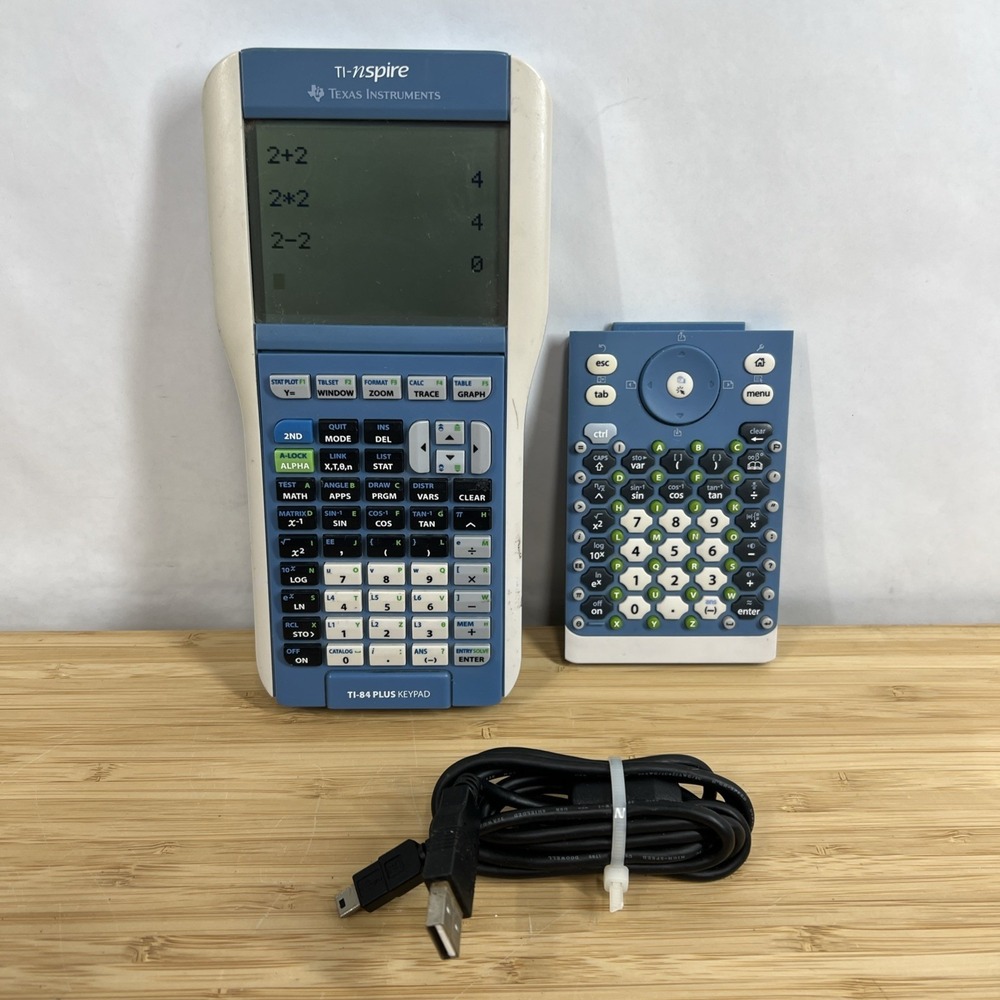 Texas Instruments Graphing Calculator TI-Nspire Touchpad & TI-84 Plus Keypad‎